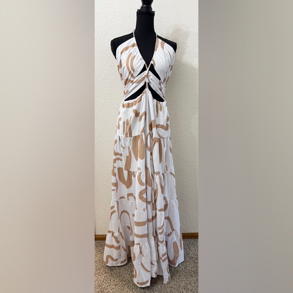 Seven Wonders - Yorkalina Maxi Dress Brown - L